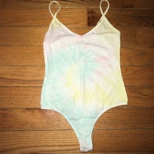 Tie-dye bodysuit